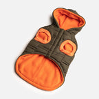 Noah Dog Jacket  Quilted Water-Resistant Winter Coat with Harness