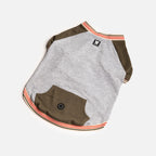 Chase Lightweight Dog Sweatshirt  Green French Terry Pullover with