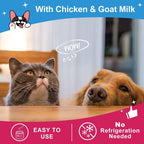 10-in-1 Multivitamin for Dogs & Cats, Glucosamine + Probiotics 5B CFUs + Omega-3, Chicken Flavor, 90 Servings