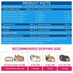 10-in-1 Multivitamin for Dogs & Cats, Glucosamine + Probiotics 5B CFUs + Omega-3, Chicken Flavor, 90 Servings