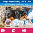 10-in-1 Multivitamin for Dogs & Cats, Glucosamine + Probiotics 5B CFUs + Omega-3, Chicken Flavor, 90 Servings