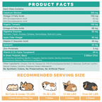 Dog & Cat Allergy & Itch Relief Chews, Colostrum + Probiotics 3B CFUs + Quercetin + Omega-3 + Turmeric + Apple Cider Vinegar, Chicken Flavor, 120 Chews