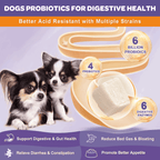 Probiotics 6B CFUs + Omega-3 for Dogs & Cats, Chicken Flavor, 120 Chews
