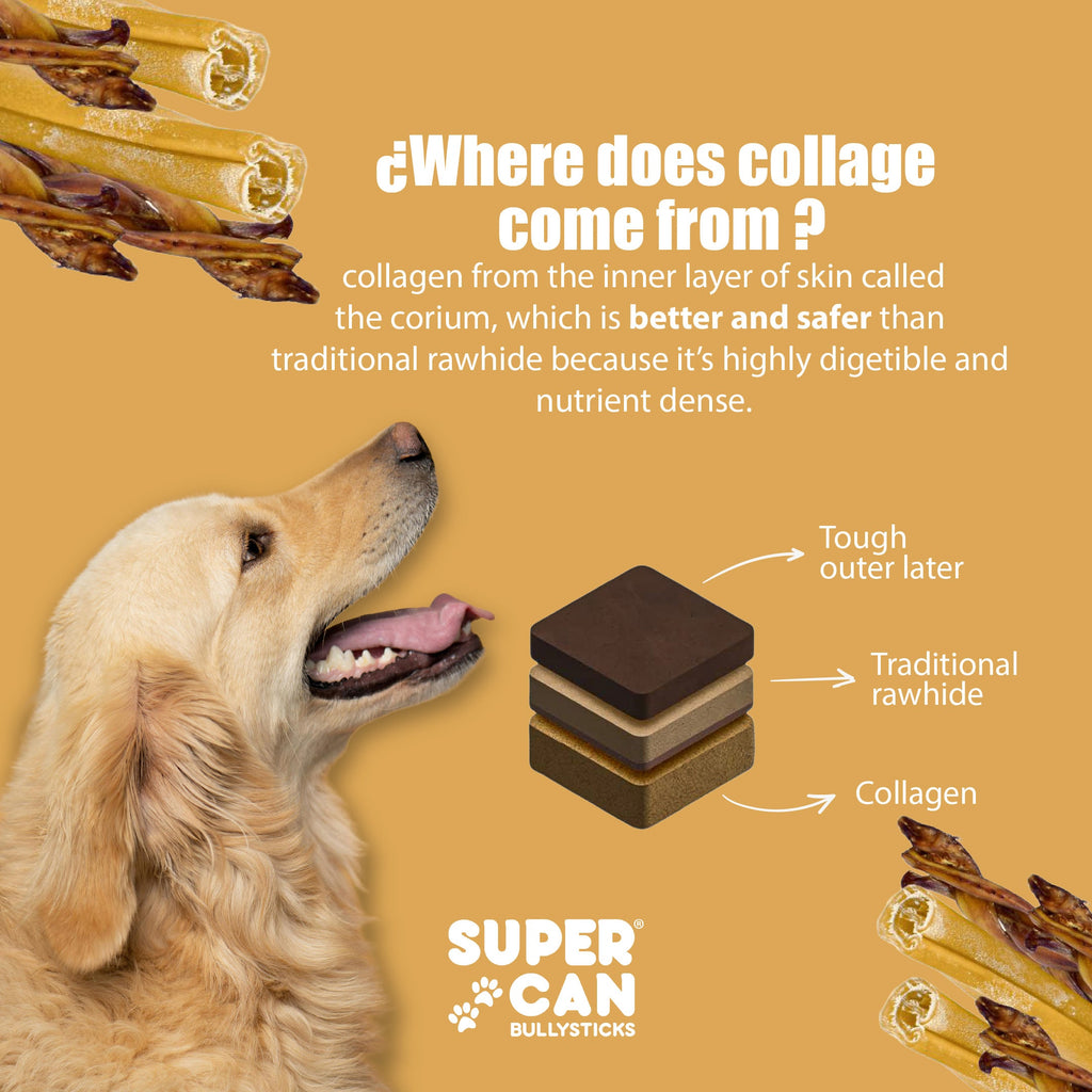 6" Collagen Sticks for Dogs