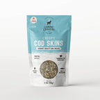 Crispy All-Natural Cod Skins Dog Treats - Premium Single Ingredient