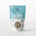 Crispy All-Natural Cod Skins Dog Treats - Premium Single Ingredient
