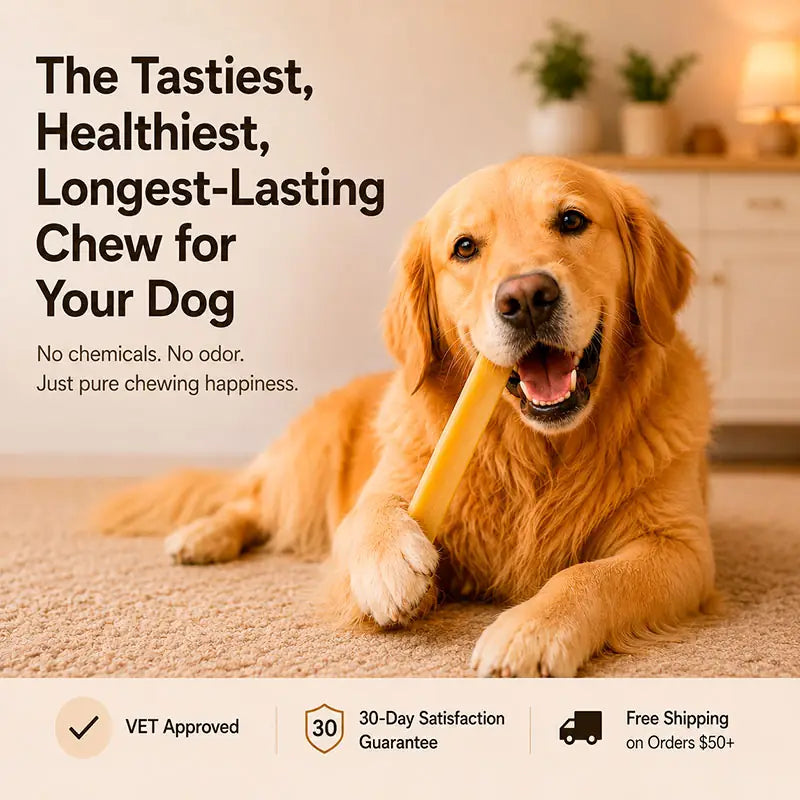 Mint Yak Chew — Freshens Breath & Keeps Dogs Busy for Days (CA)