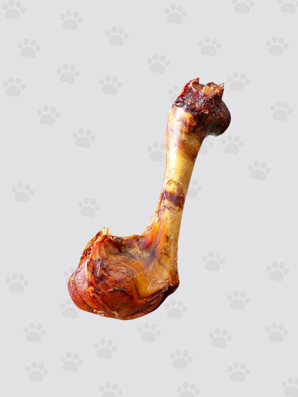 HELETY 1PCS Beef Bone Chews for Dogs, Long Lasting Chew Treats, Dental Health for Medium & Large Dogs