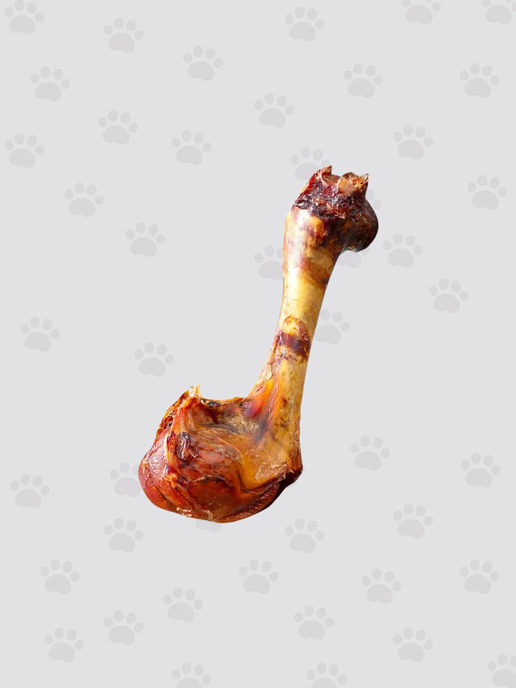 HELETY 1PCS Beef Bone Chews for Dogs, Long Lasting Chew Treats, Dental Health for Medium & Large Dogs