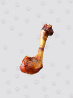 HELETY 1PCS Beef Bone Chews for Dogs, Long Lasting Chew Treats, Dental Health for Medium & Large Dogs
