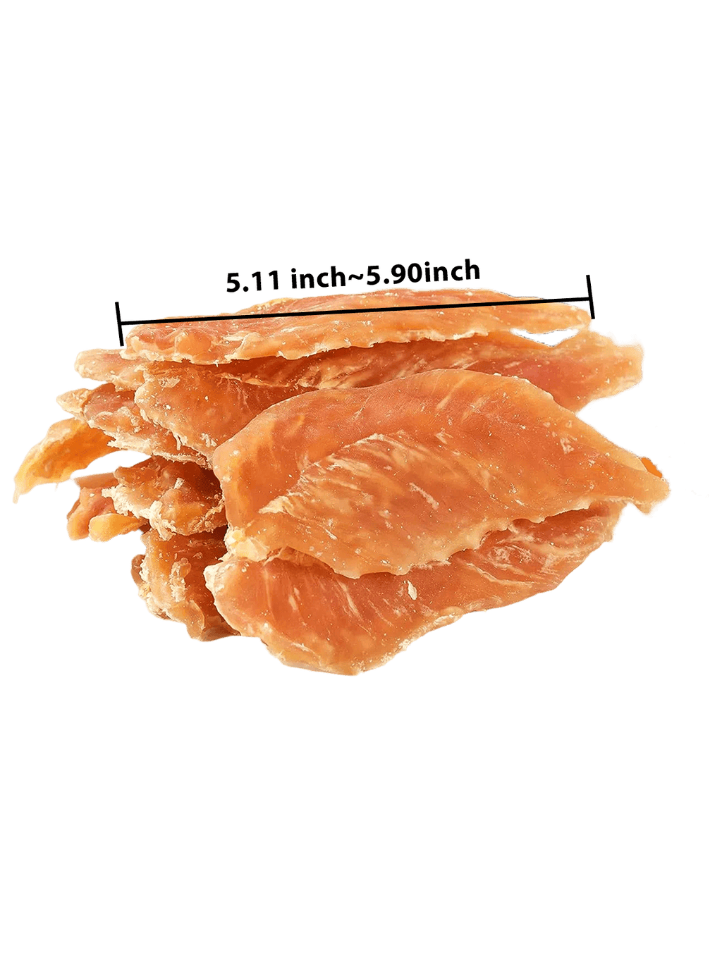 HELETY Grain Free Chewy Dog Treats Wholesome, Natural Chicken Training Treats, Healthy Chicken Jerky, Chew Enjoyment Snacks for Puppies & Adult Dogs