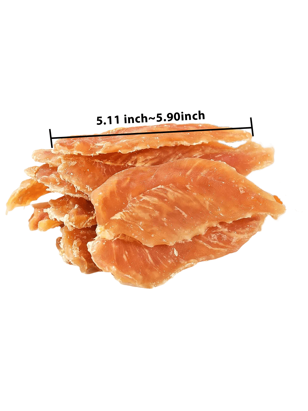 HELETY Grain Free Chewy Dog Treats Wholesome, Natural Chicken Training Treats, Healthy Chicken Jerky, Chew Enjoyment Snacks for Puppies & Adult Dogs