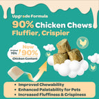 Dog & Cat Allergy & Itch Relief Chews, Colostrum + Probiotics 3B CFUs + Quercetin + Omega-3 + Turmeric + Apple Cider Vinegar, Chicken Flavor, 120 Chews