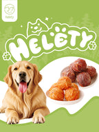 Helety Dog Treats with Egg Yolk, Chicken Duck Flavored Meat Balls, High Protein Dog Snacks, All Life Stages Dog Treats