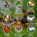 Ear Cleaner Wipes for Dogs, Cats, Puppies & Kittens by Arava