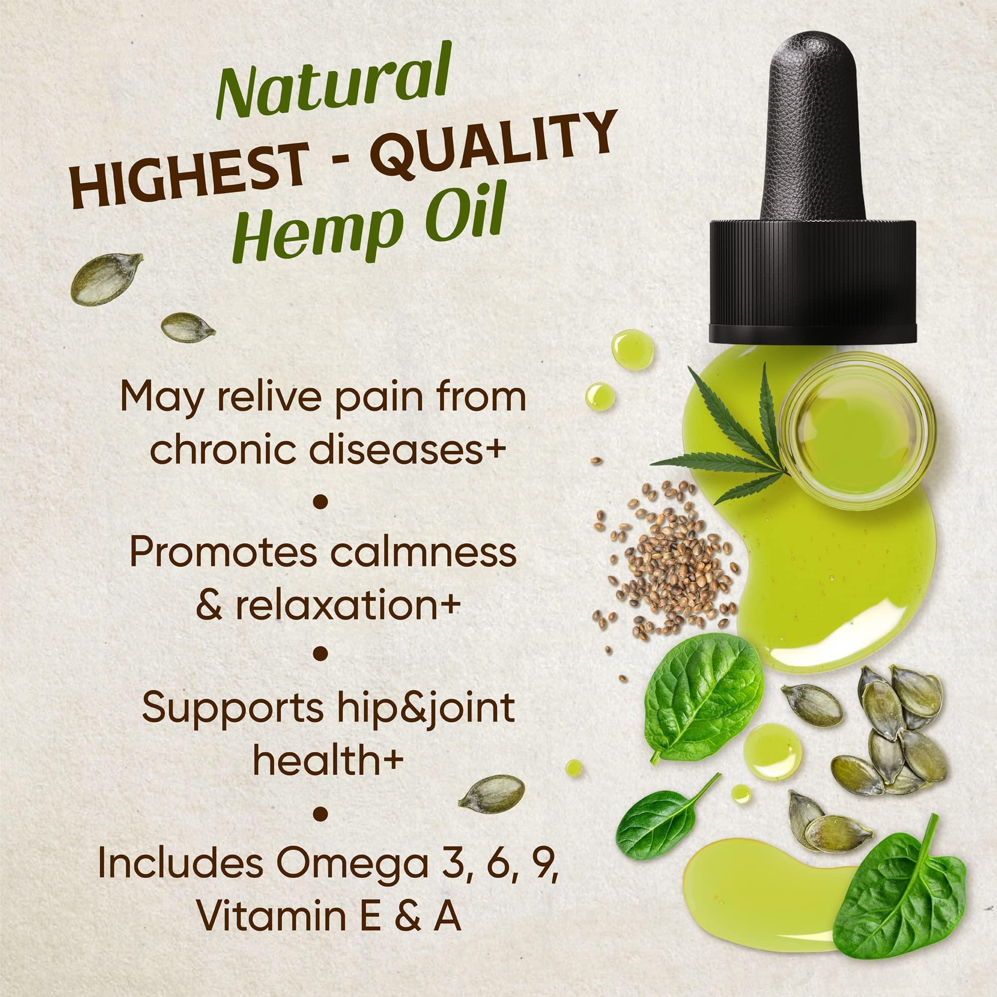 Calming Hemp Oil for Dogs and Cats