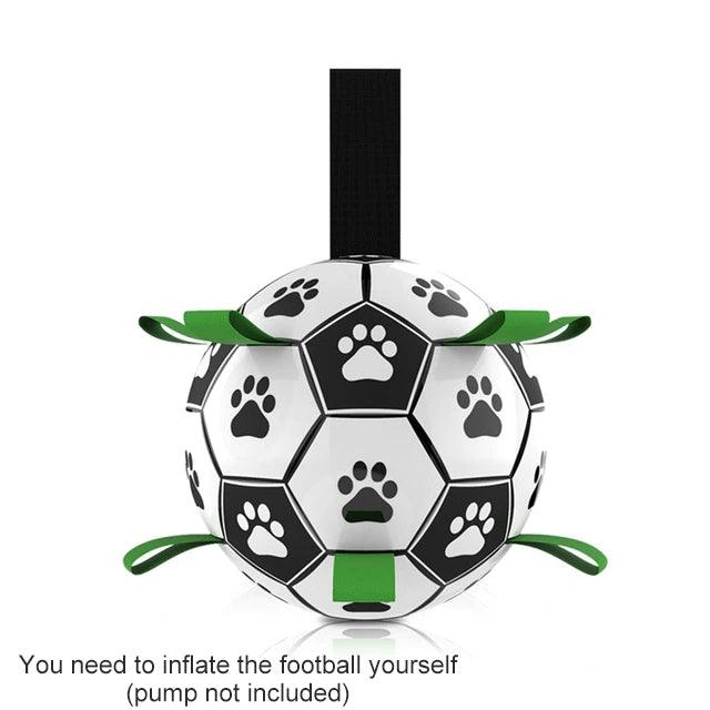 Interactive Dog Soccer Ball: Durable, Soft, And Engaging Pet Toy
