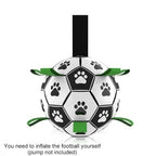 Interactive Dog Soccer Ball: Durable, Soft, And Engaging Pet Toy
