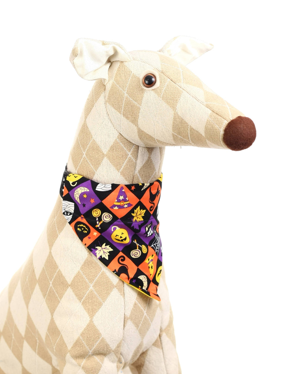 Spooky Squares Pet Scarf