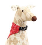 Red and White Merry Christmas Pet Scarf