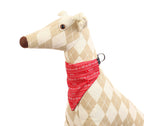 Red and White Merry Christmas Pet Scarf