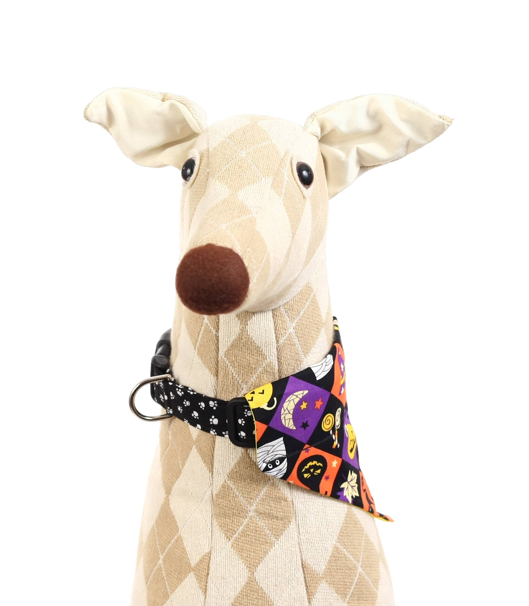 Spooky Squares Pet Scarf