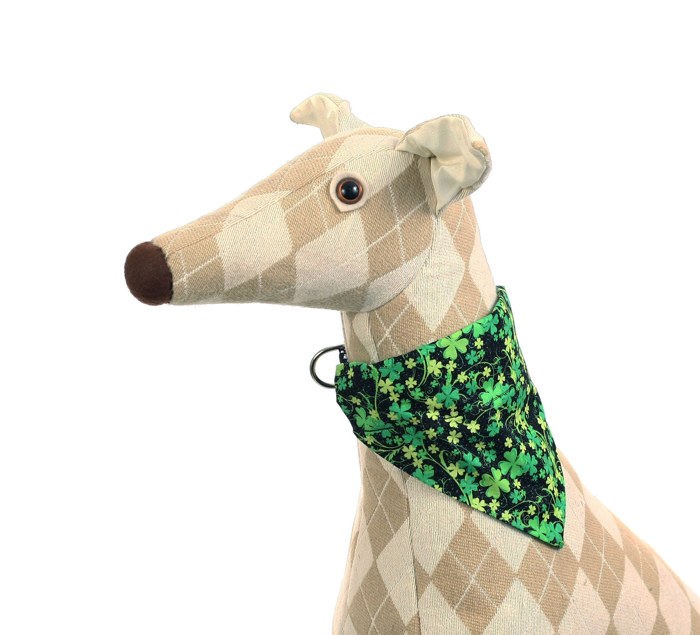 Shimmering Shamrocks Pet Scarf