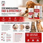 BleedGuard™ Styptic Powder for Dogs, Cats & Small Pets 1.76 oz