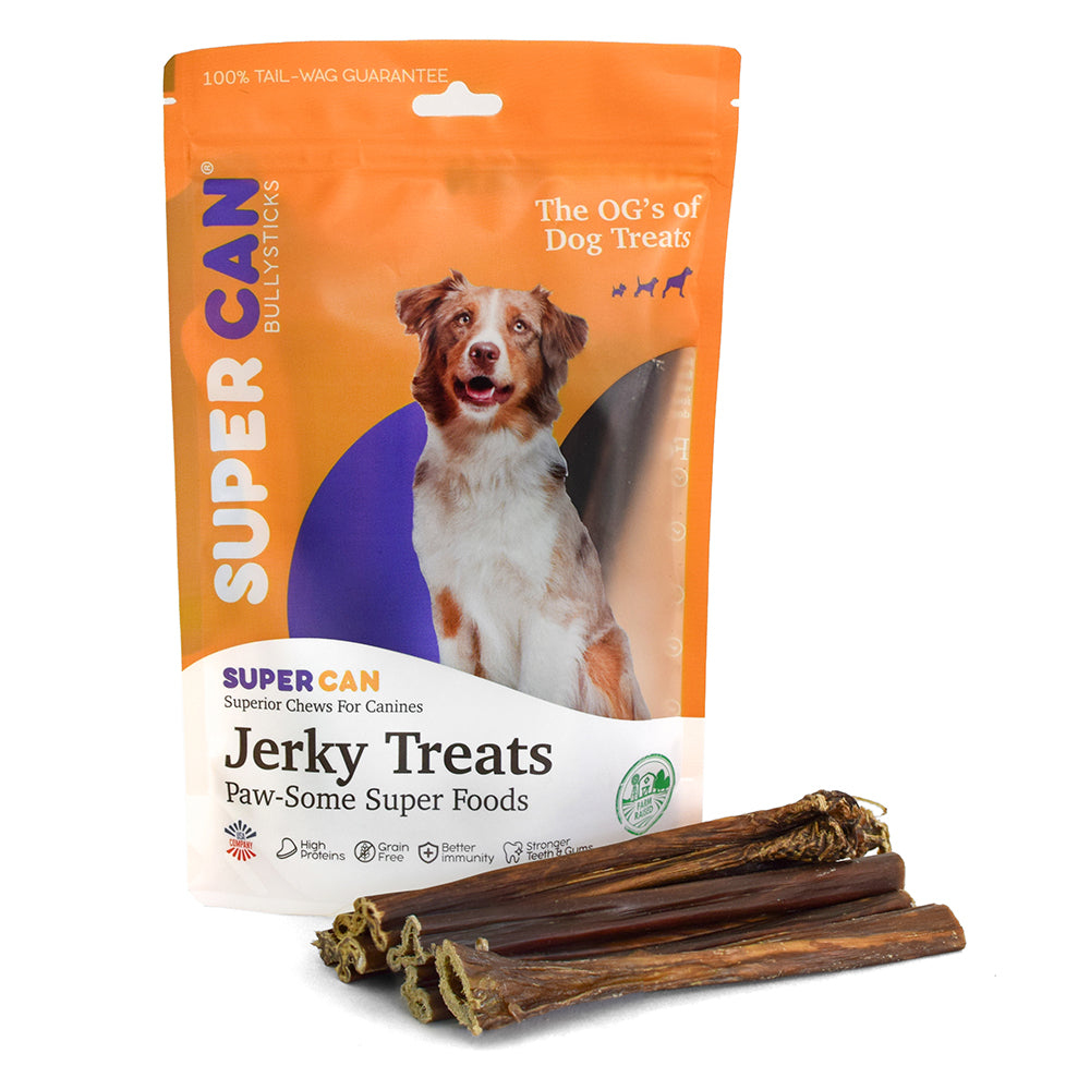 6" Beef Gullet Sticks - 8onz Bag